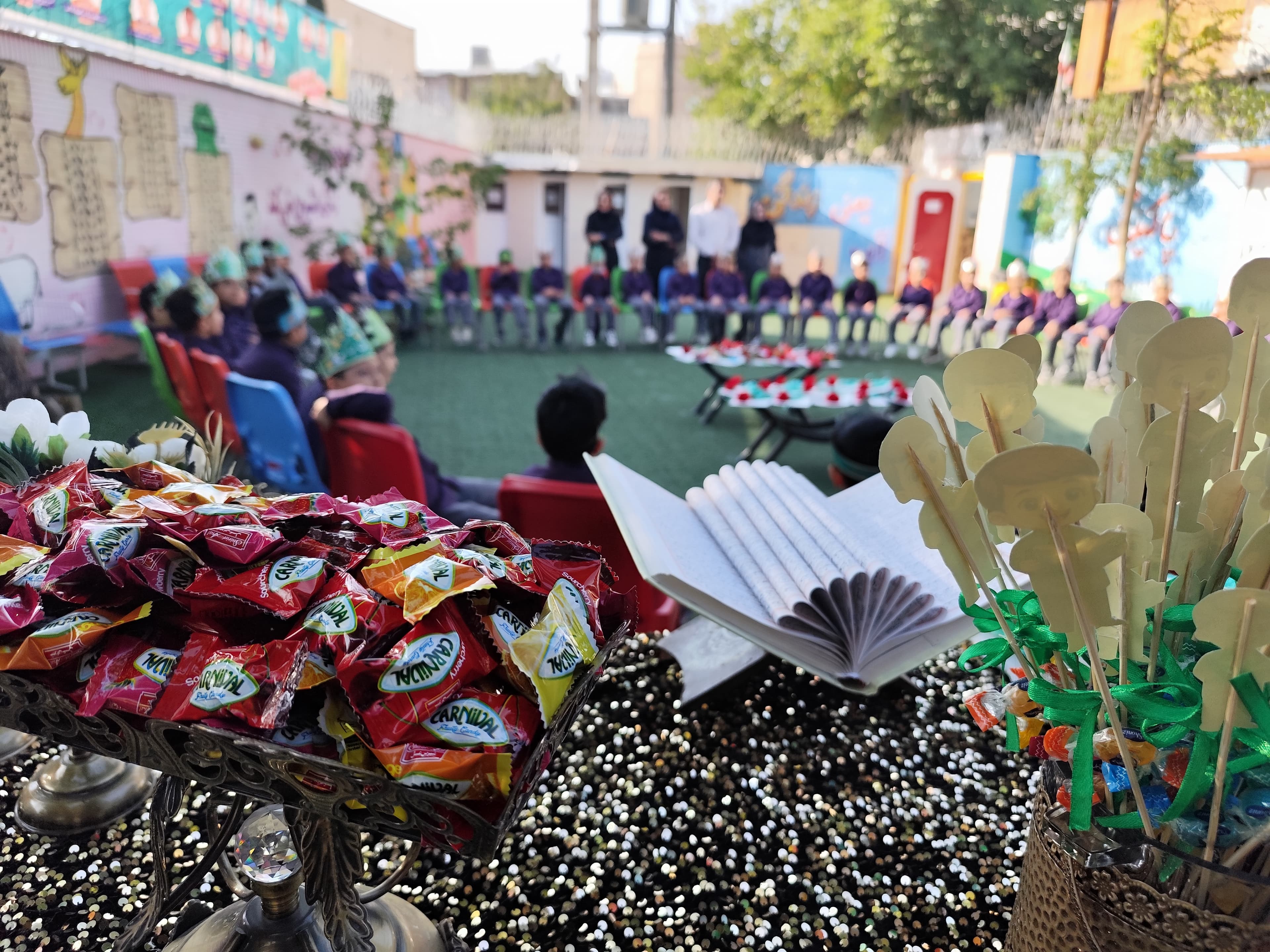 برگزاری جشن قرآن کلاس اولی ها 💐😍